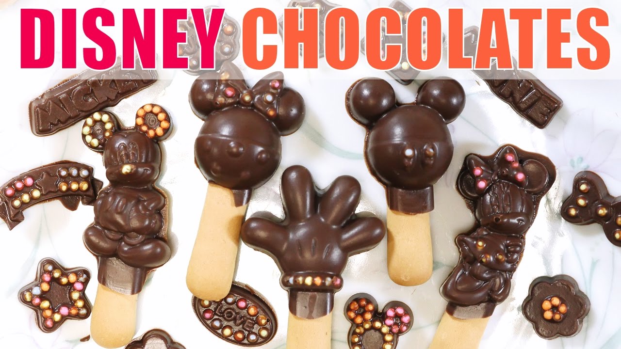DIY CANDY! Disney Chocolate Kit [Popin' Cookin']