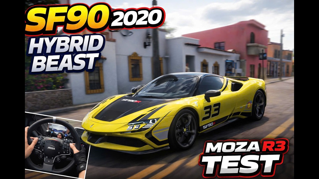 Ferrari SF90 Stradale 2020 - Forza Horinzon 5 Gameplay 4K | Moza R3 Steering Wheel