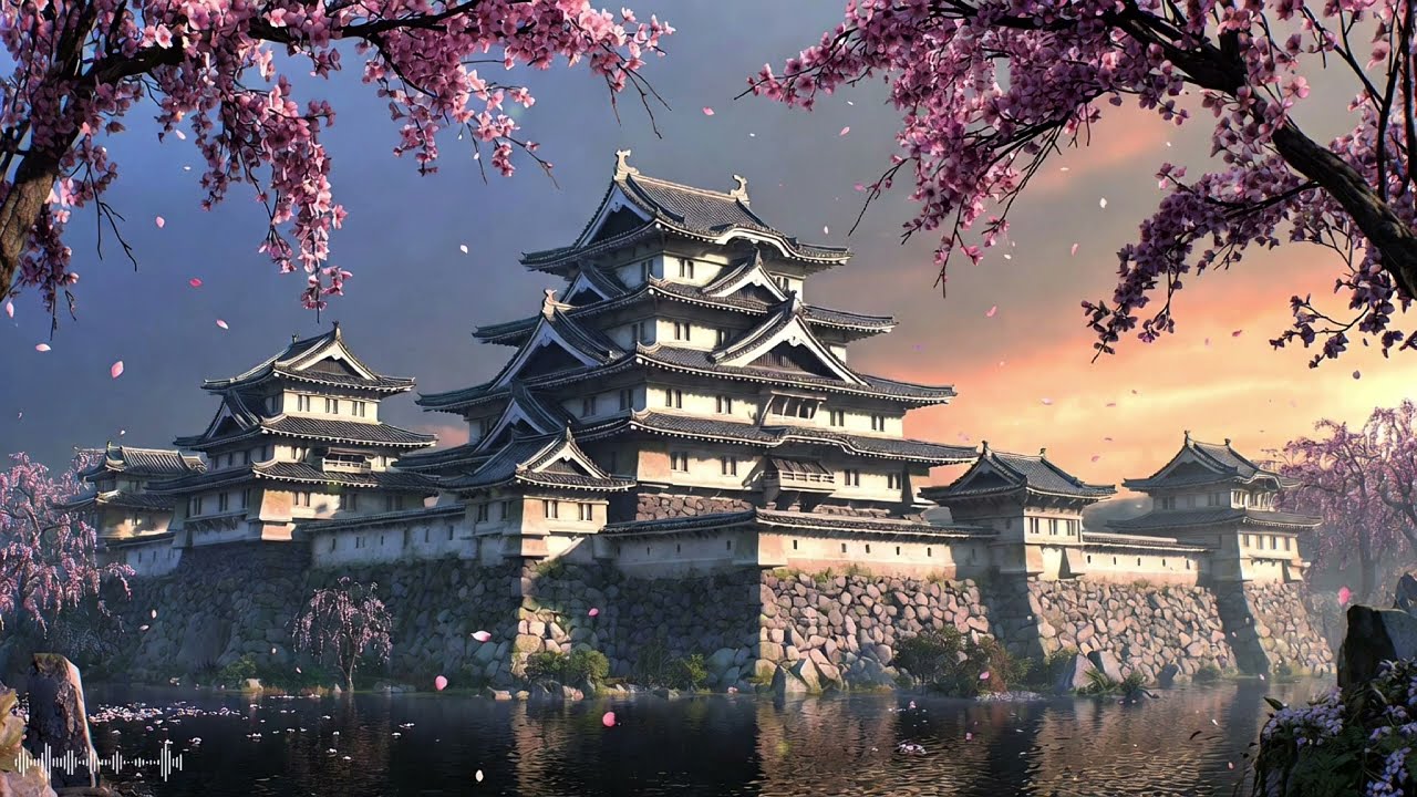 Music – Sakura Blossom Castle Night for Sleep & Chill