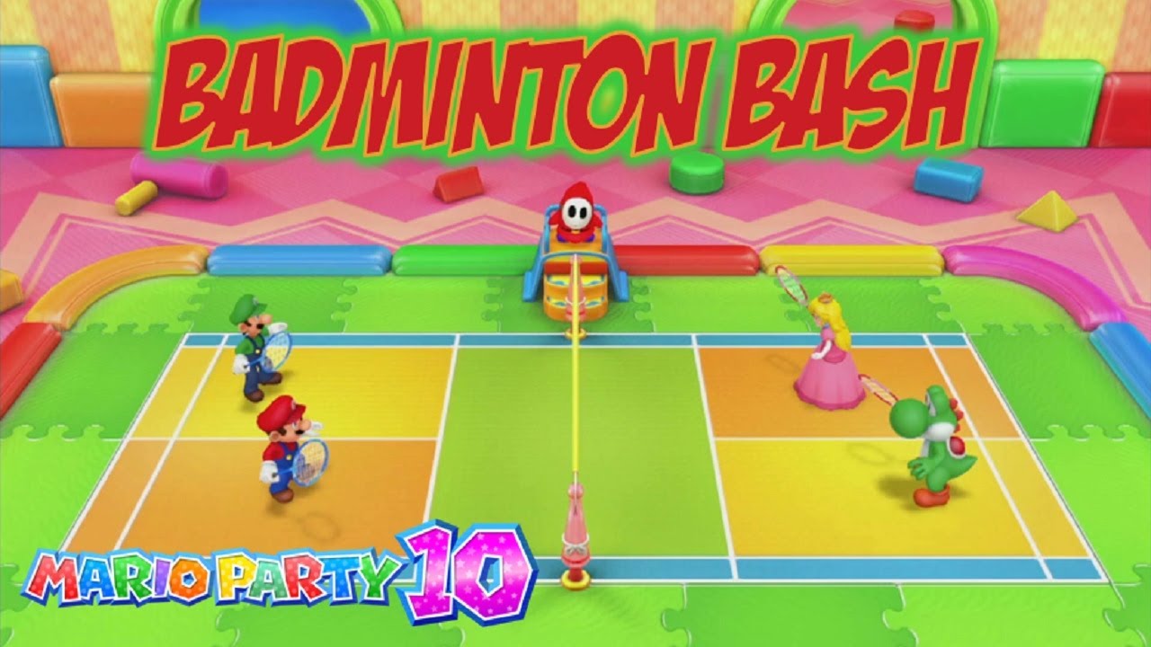 Mario Party 10: Badminton Bash (4 Player)