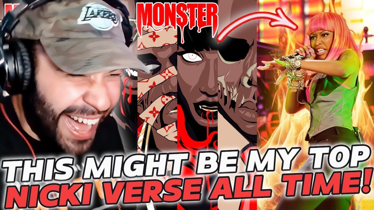 FIRST TIME LISTENING TO Monster - Kanye West, Rick Ross, Jay-Z, Nicki Minaj, Bon Iver
