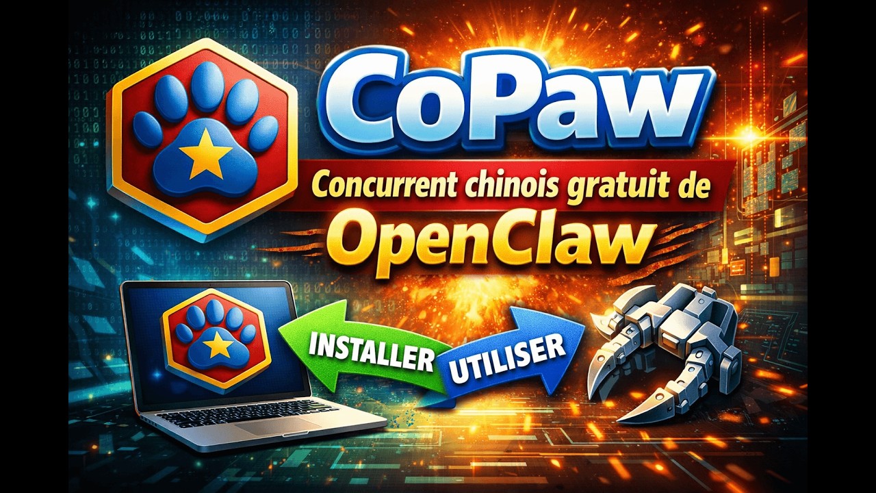 CoPaw ! Concurrent chinois de OpenClaw ! Installer et utiliser IA CoPaw 100% gratuit en local