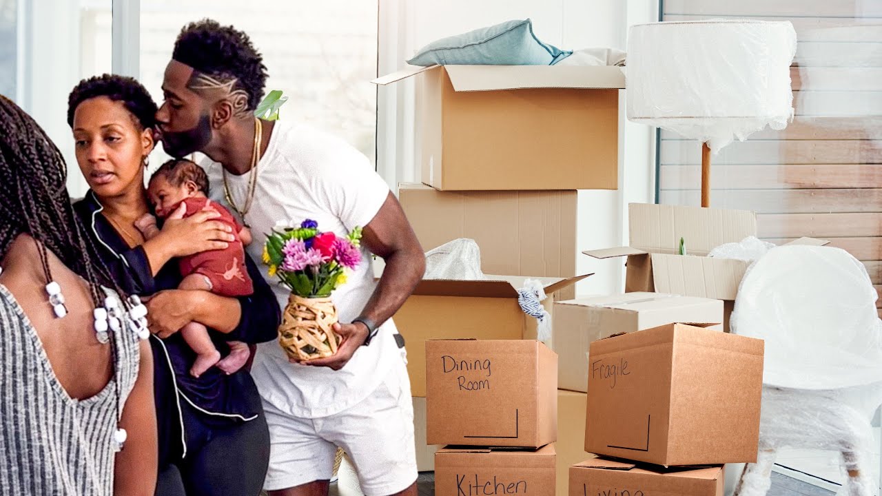 UNPACKING & SETTLING INTO OUR NEW DREAM HOME🏡 REAL LIFE MOVE IN VLOG✨