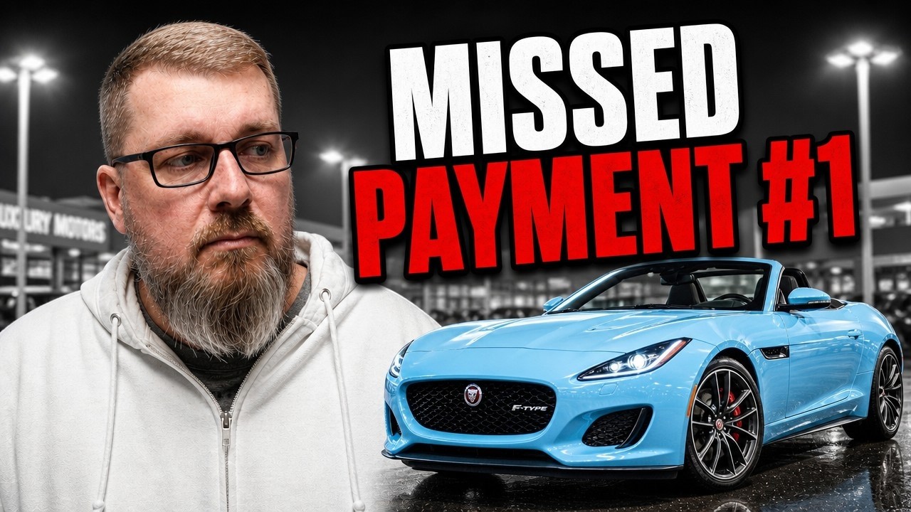 He Missed His Very First Payment on a Jaguar F Type