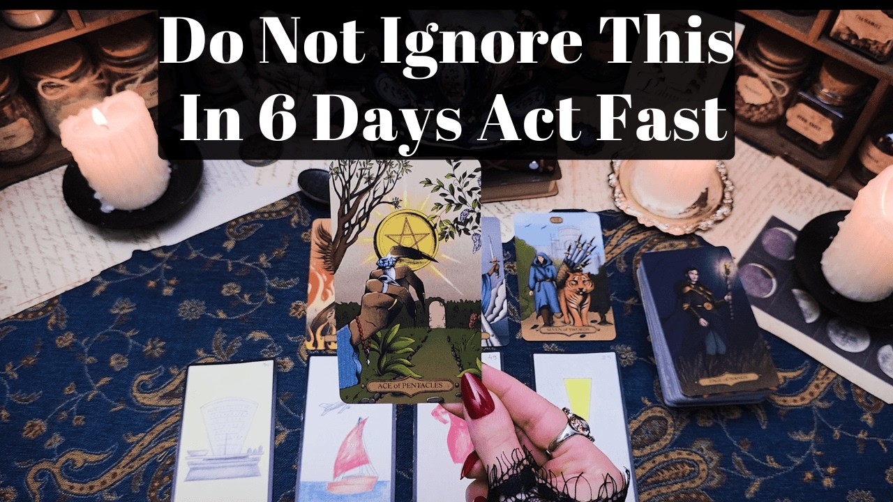 DO NOT IGNORE THIS, IN 6 DAYS YOU ACT FAST