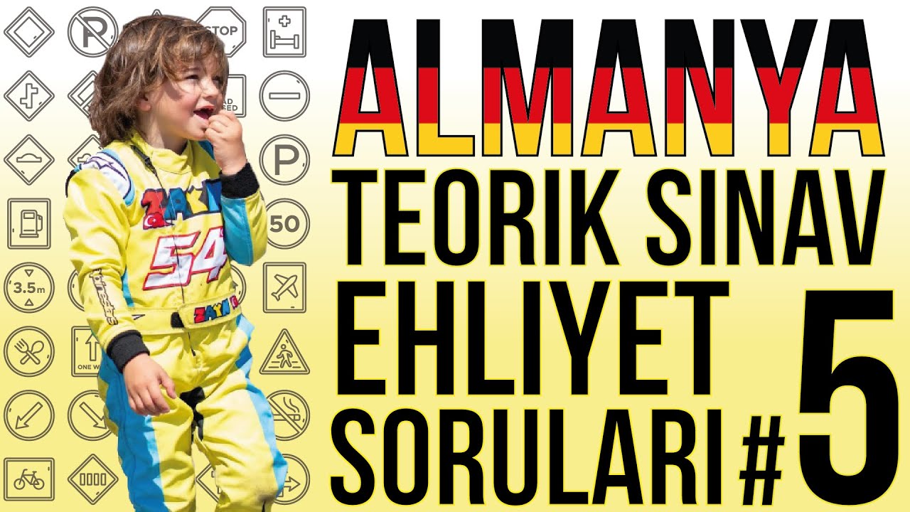 Almanya Ehliyet Soruları Türkçe 2025 5. Bölüm