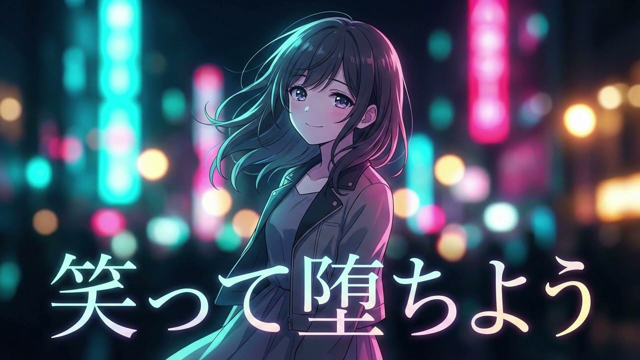 笑って堕ちよう｜明るいのに危険な禁断ラブソング【AI Music / Anime Style】