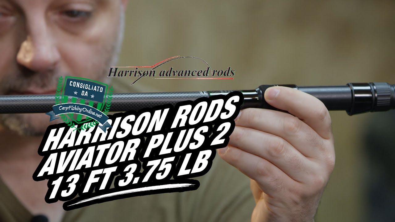 Harrison Rods Aviator Plus 2 13 ft 3.75 lb | Consigliato da Carpfishingonline 135