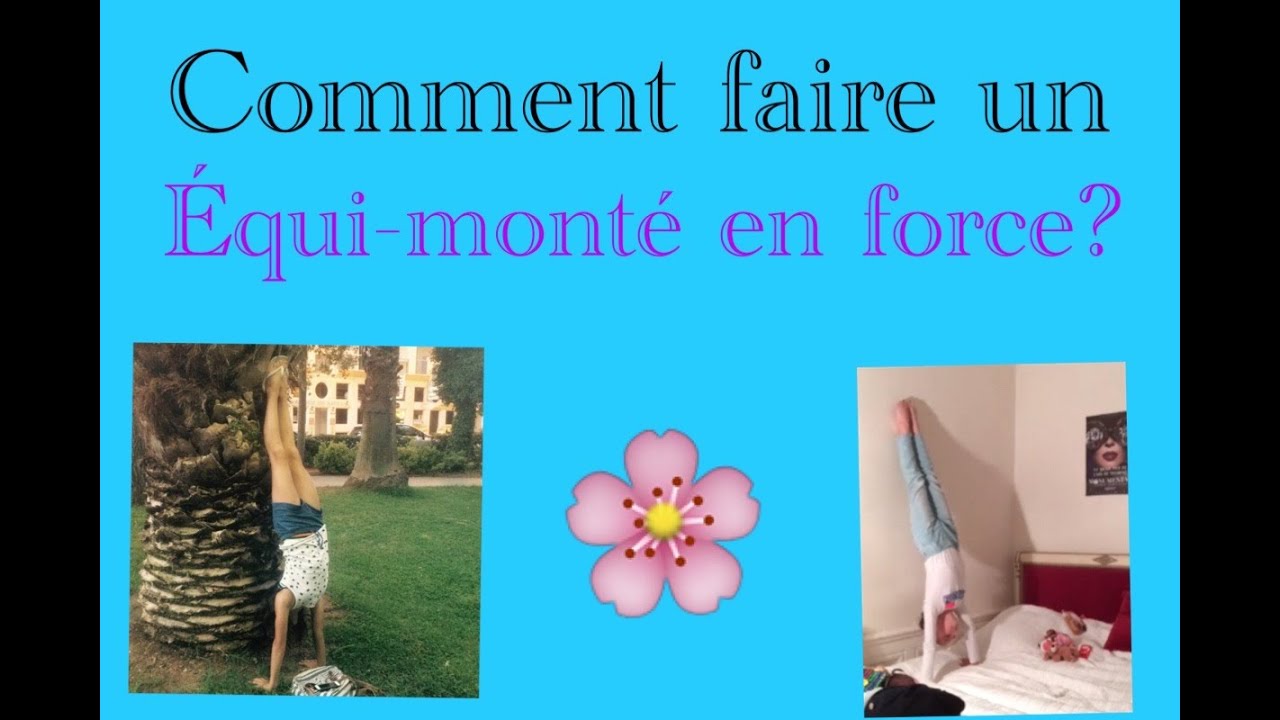 comment faire un équi monté en force