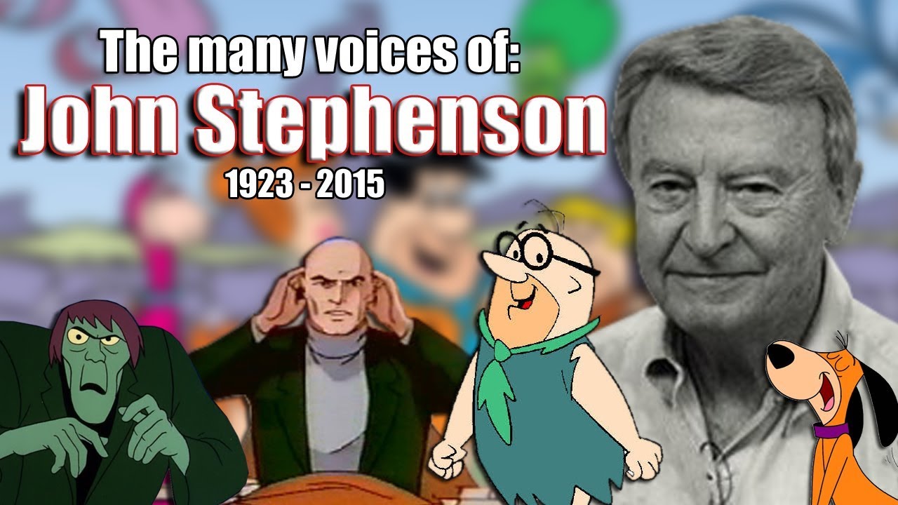 Many Voices of John Stephenson (Flintstones / Scooby-Doo / Fantastic Four ... AND MORE)
