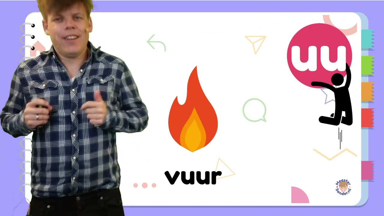 Letter van de week - UU - Bewegend leren met Meester Sander