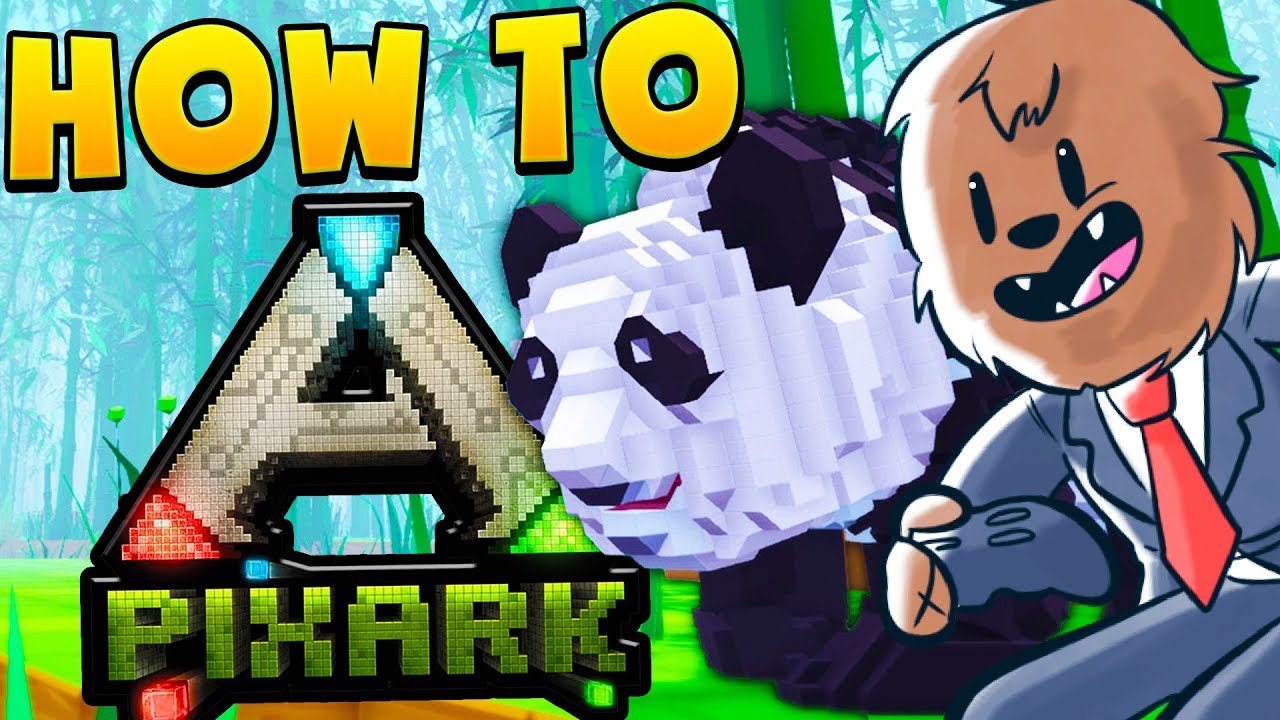 MINECRAFT MEETS ARK - HOW TO PIXARK SMP #1 | JeromeASF