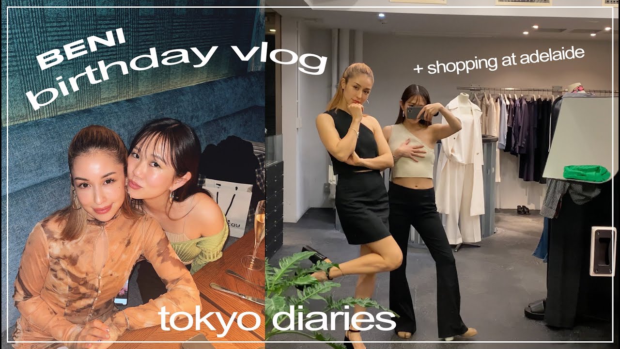 VLOG | BENI'S BIRTHDAY 🎂✨💖 meet my friends + go shopping with me~