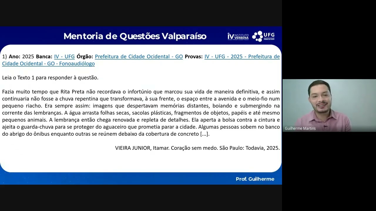 Simulado 4   Português   UFG   IV