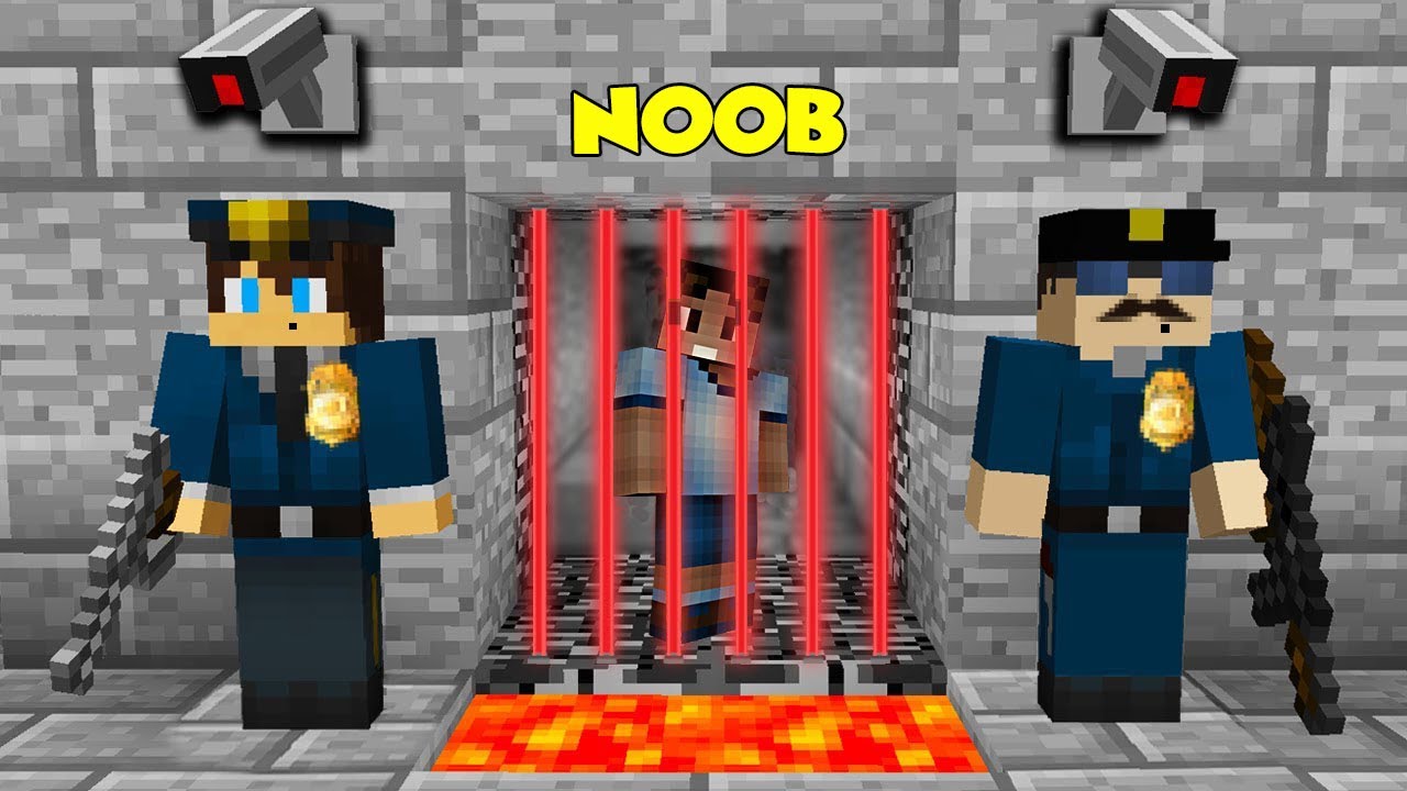 Esto Pasa Cuando Un NOOB Intenta ESCAPAR De PRISIÓN | JUEGOS DE MINECRAFT