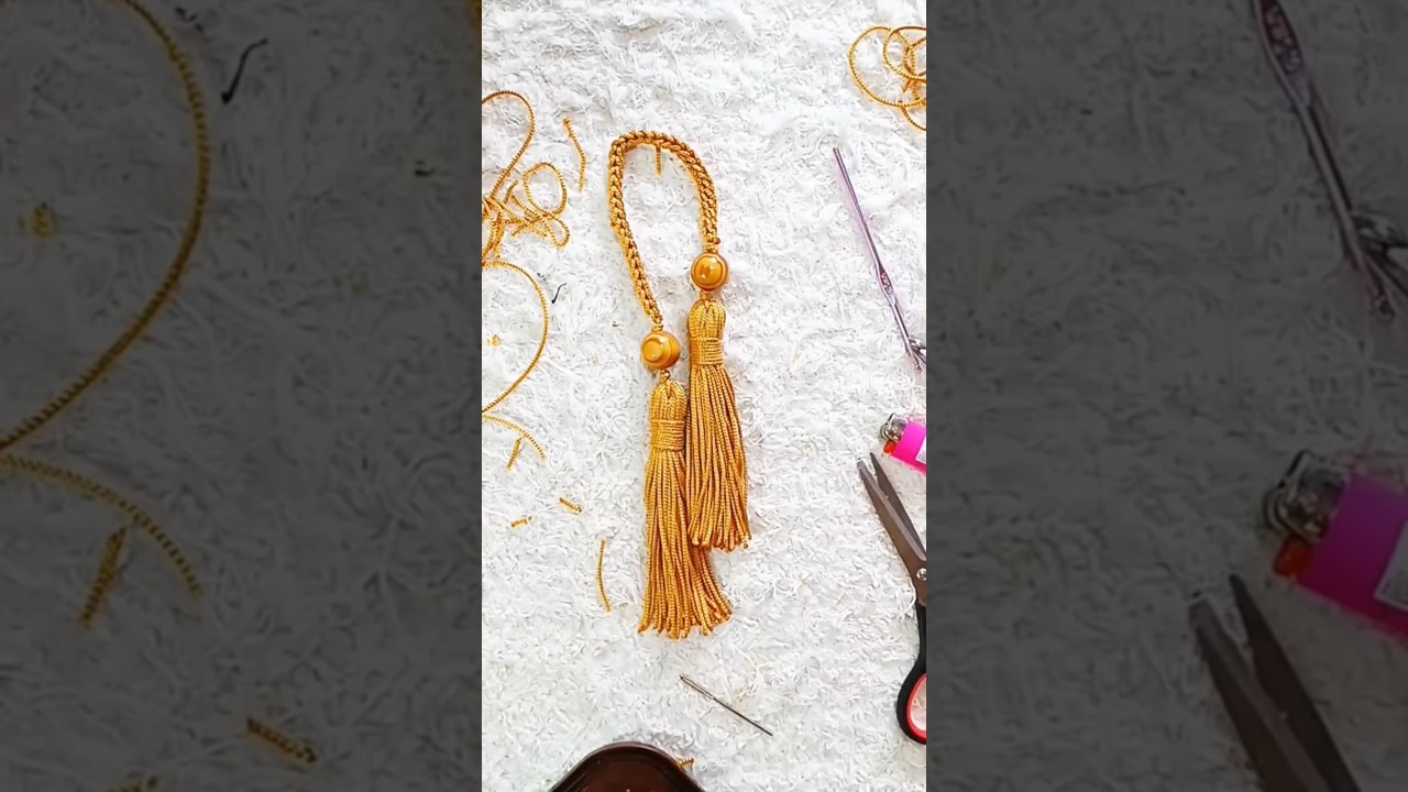 Tassel duplo... Veja como &eacute; simples💚