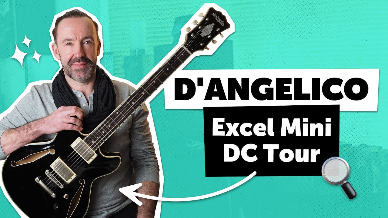 D'Angelico Excel Mini DC Tour - Sound Demo