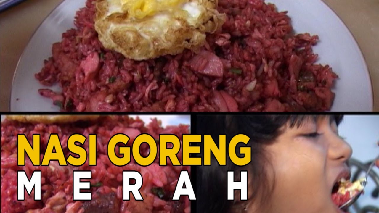 Nasi goreng mera dengan cita rasa pedas | SISI LAIN