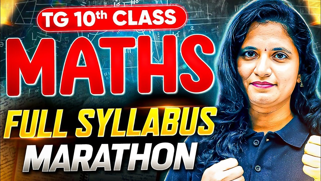 Full Syllabus Marathon | 10th Class Maths | Final Exam Preparation 2026