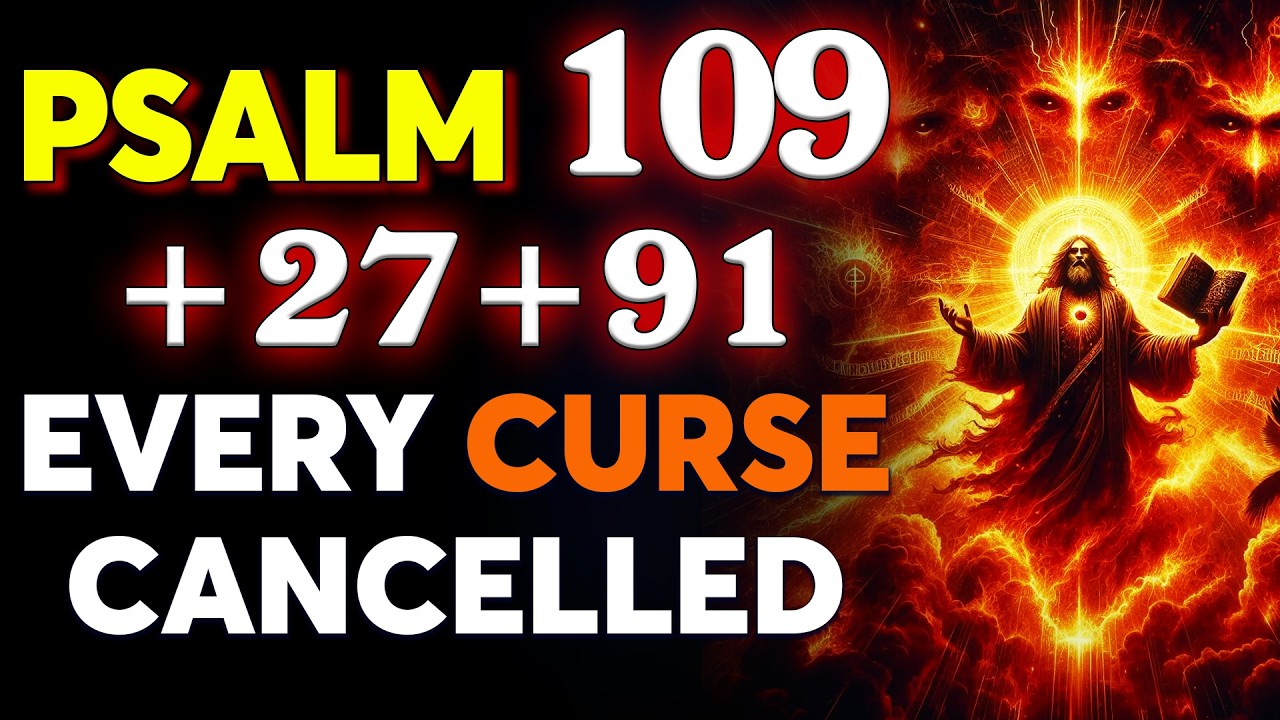 PSALM 109 + 27 + 91: Every Evil Word, Spell and Jealous Eye CANCELLED by God TONIGHT