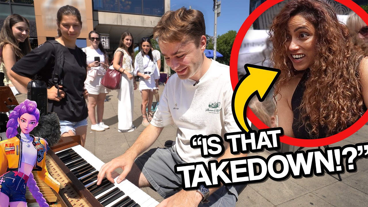 (PART 2!) I Played KPOP DEMON HUNTERS on Piano In Public!