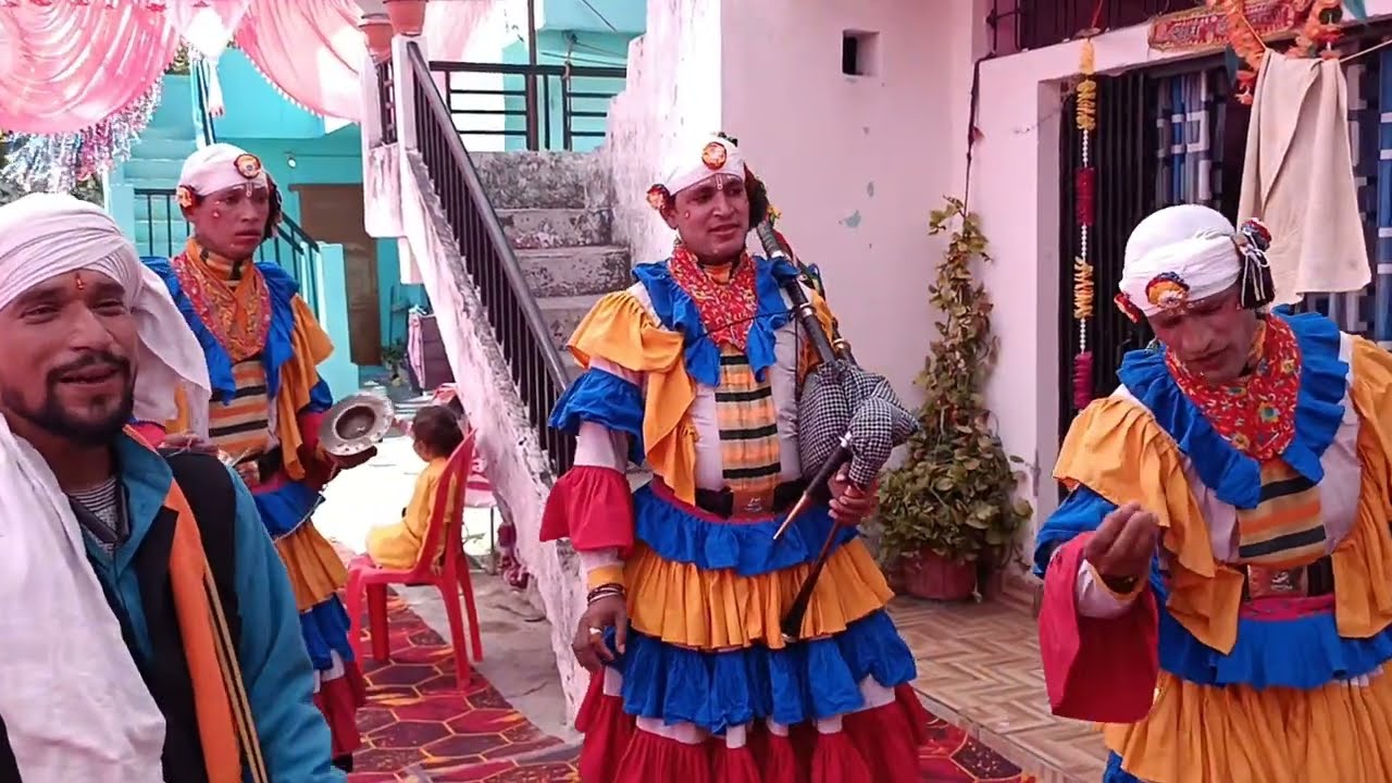 कुमाऊनी Best छलिया डांस । पिथौरागढ़ के कीनीगाड़ के छलियाओ का जबरदस्त डांस 2024..