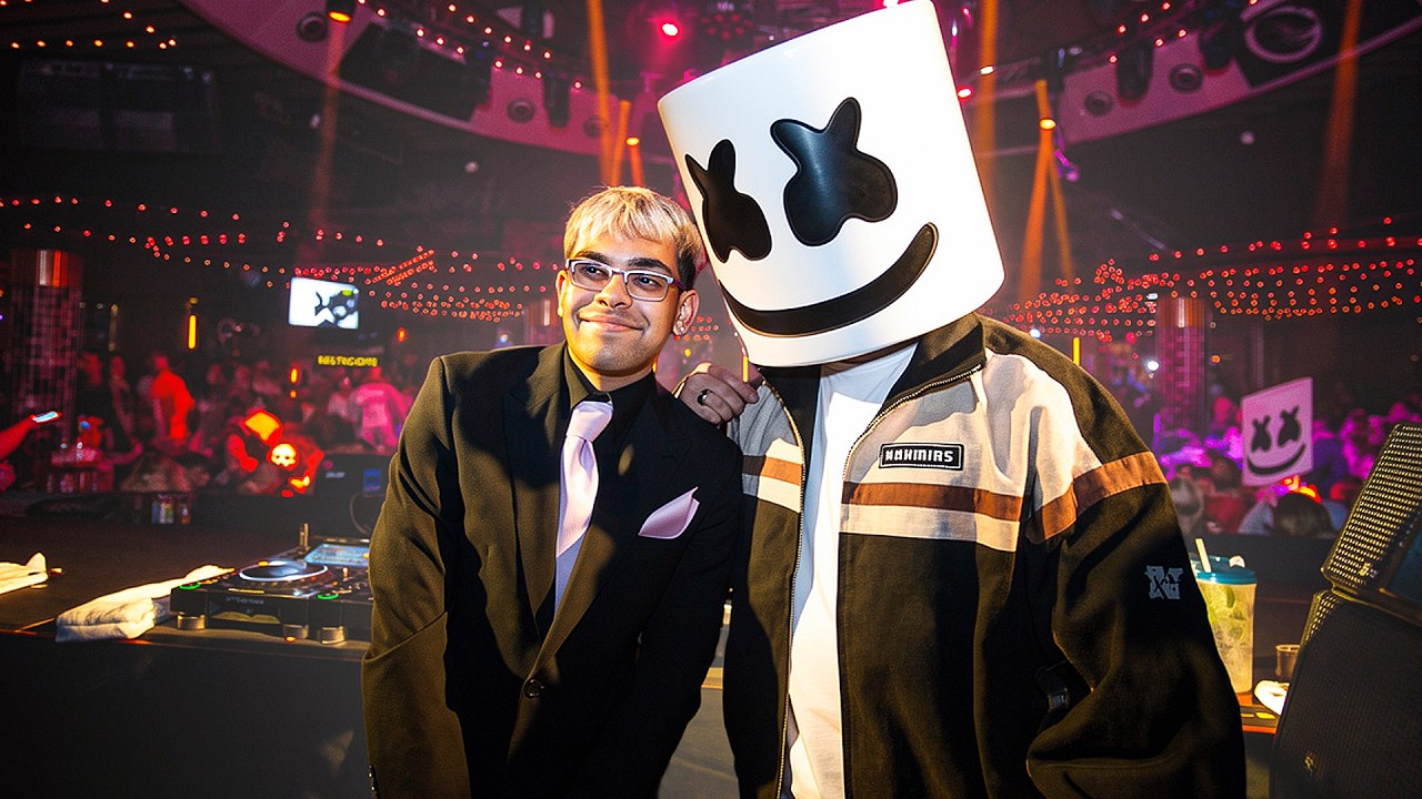 N3on Meets Marshmello!