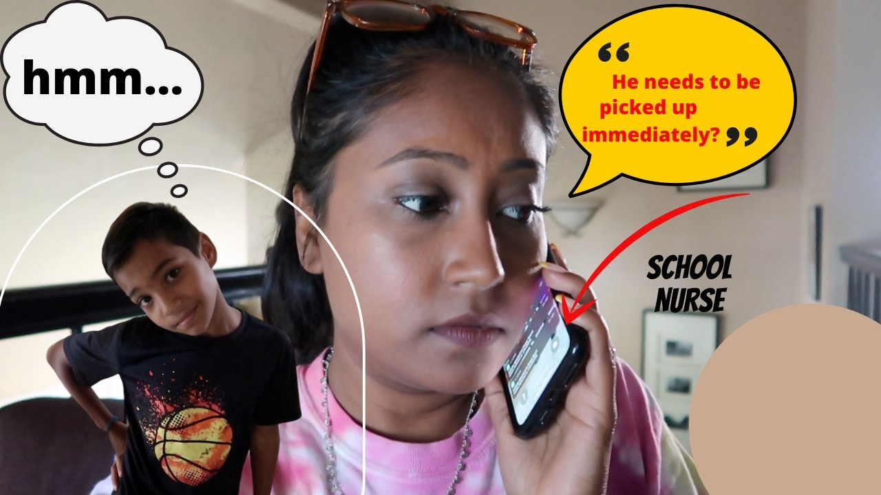 Unexpected call from school NURSE (& my son's decision)