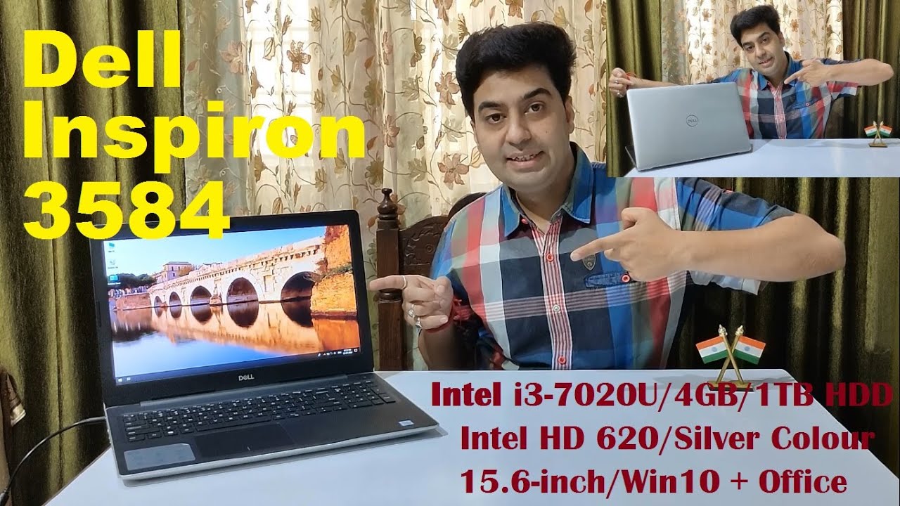 Dell Inspiron 3584 Full HD 15.6 Inch Laptop 7th Gen Core i3 Unboxing Specification Review