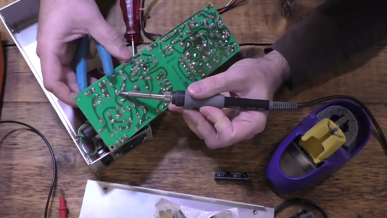 Recapping an Astec PSU for an Apple IIe