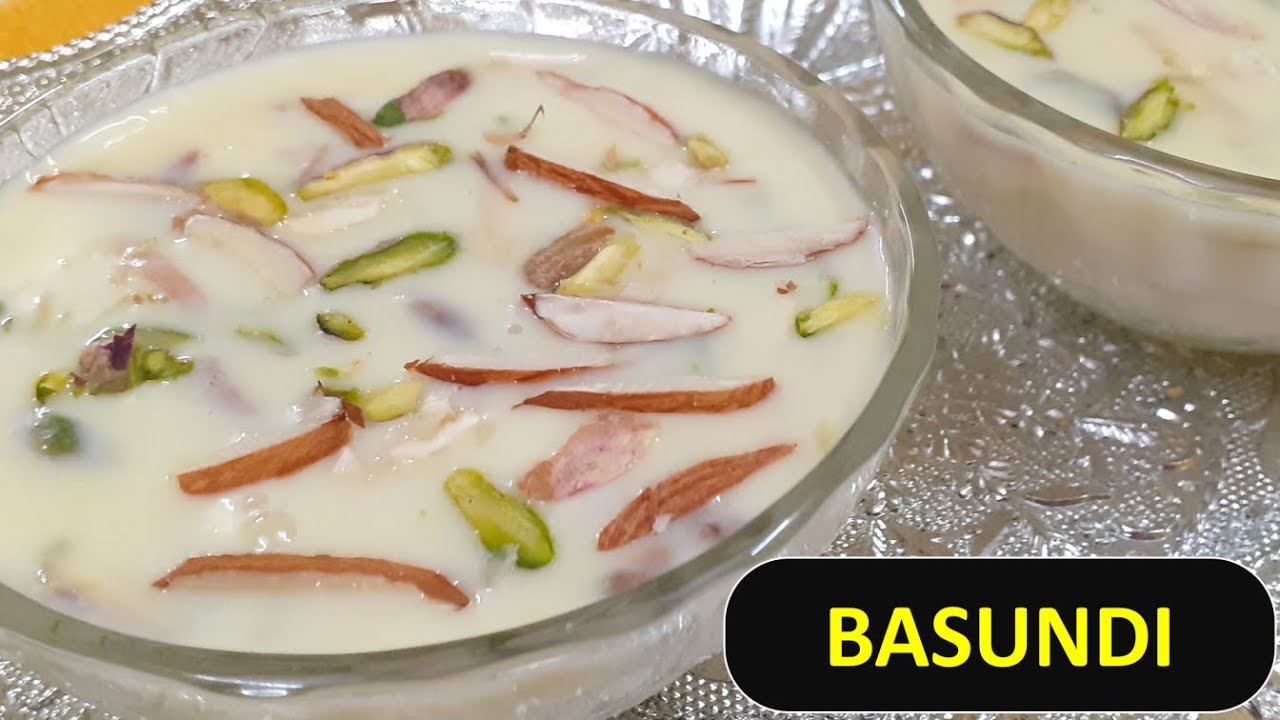 Instant Basundi Recipe with Milk Powder | Sweet Basundi Recipe with 3 ingredients