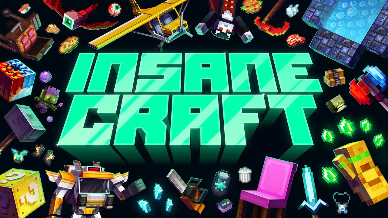 INSANE CRAFT PACK - Bedrock Edition (Official Trailer)