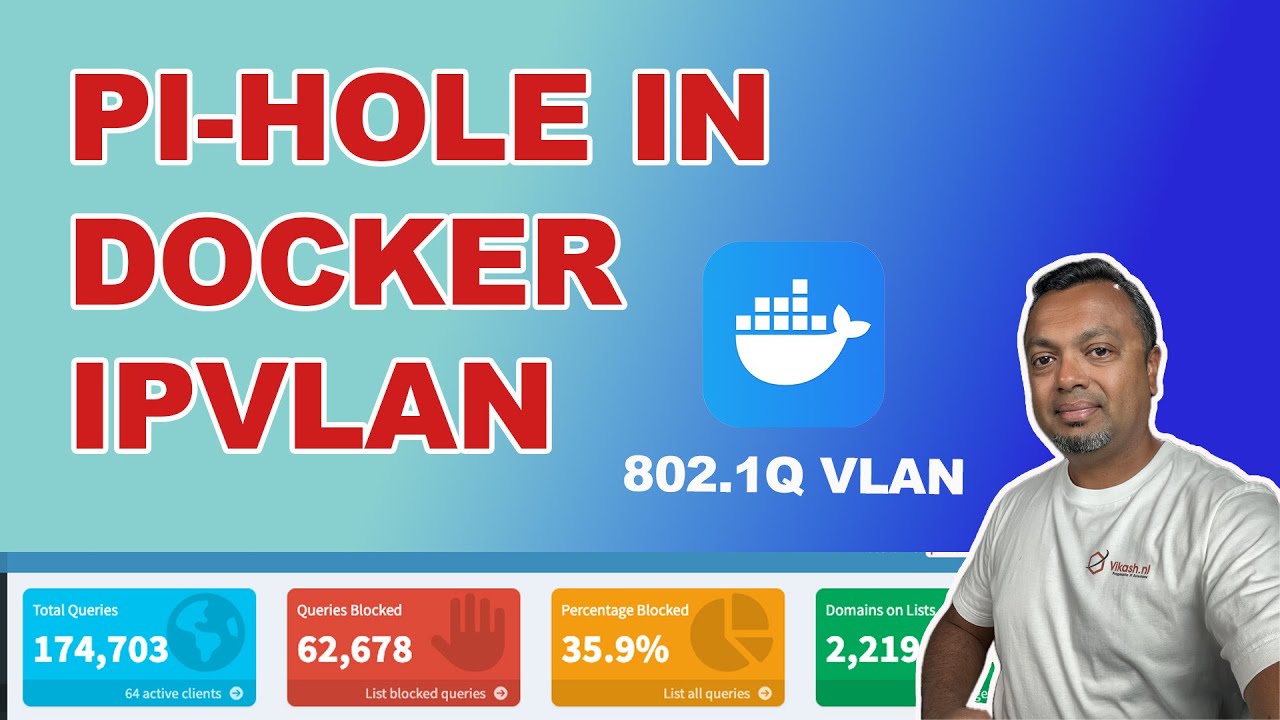 Pi-hole in docker container on separate VLAN