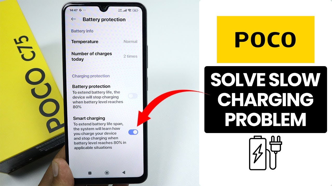 Any Poco Phone: How to Solve Slow Charging Problem