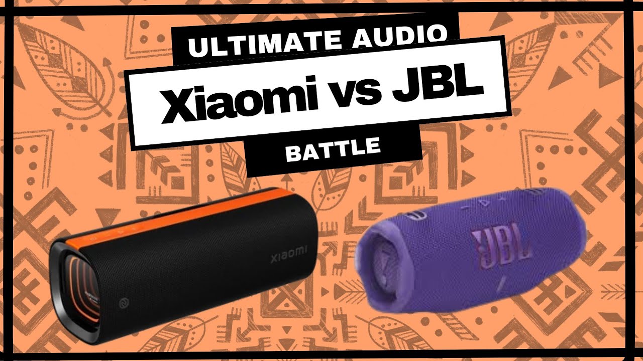JBL charge 6 VS Xiaomi sound Party! CRAZY battle