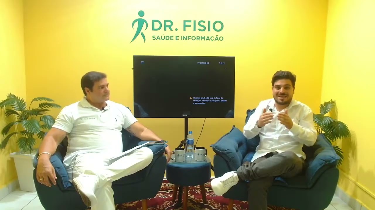 Dr  Fisio Saulo  Nosso entrevistado da noite, será o especialista, Leonardo Freitas