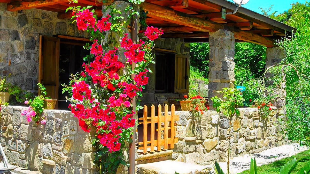 60 CASAS de PEDRAS com VARANDA