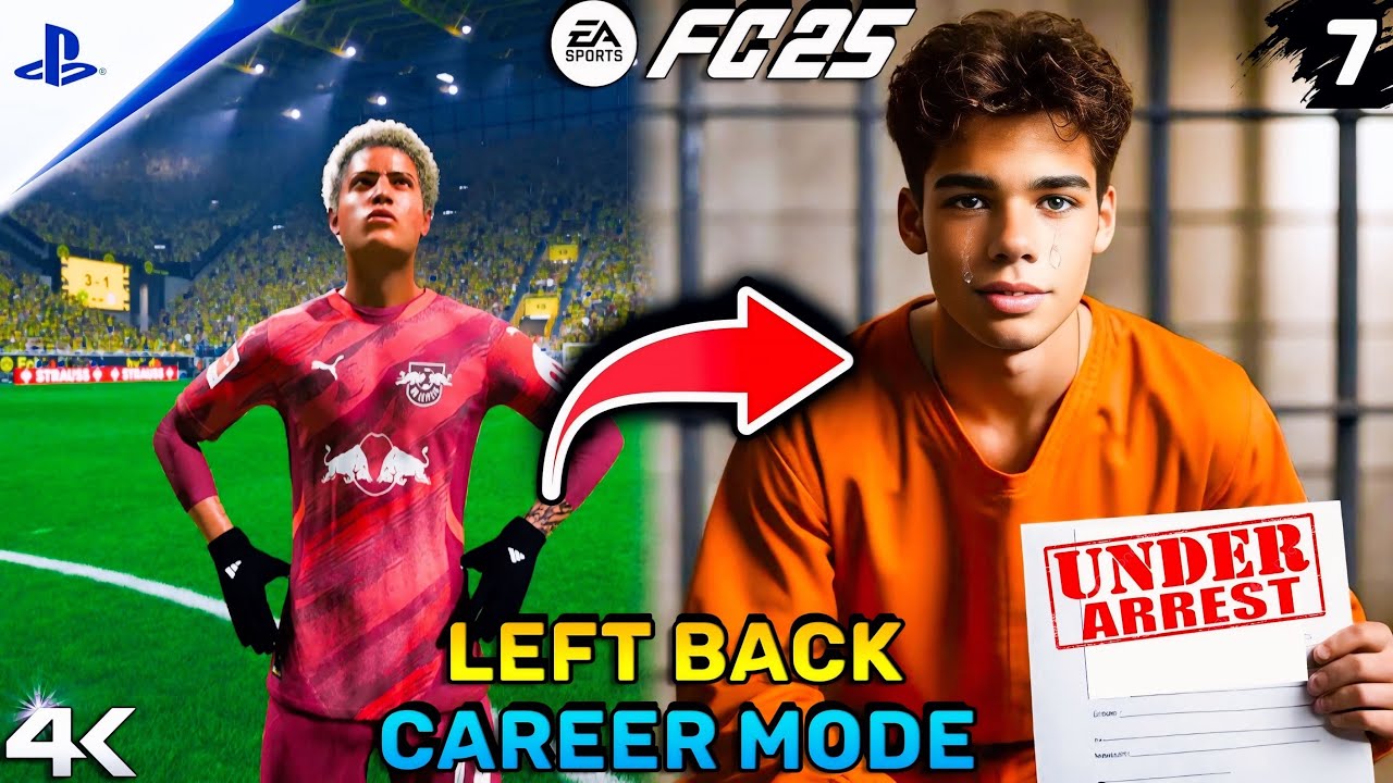EA SPORTS FC 25™ | I GOT ARRESTED !!!😔| PLAYER CAREER MODE | PS5™