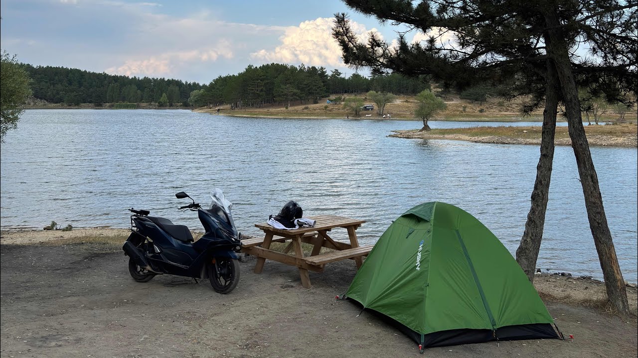 Çadır Kampı Kabusa Döndü / Köpeğimi Bulamadım / Honda Pcx 125 / Sorgun Göleti