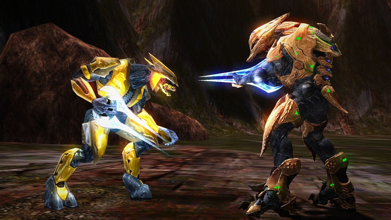 Элиты из Halo 2 против Элитов из Halo 4