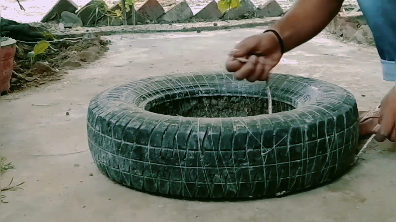 How to make there is portulaca grand Floria sets in tyre
