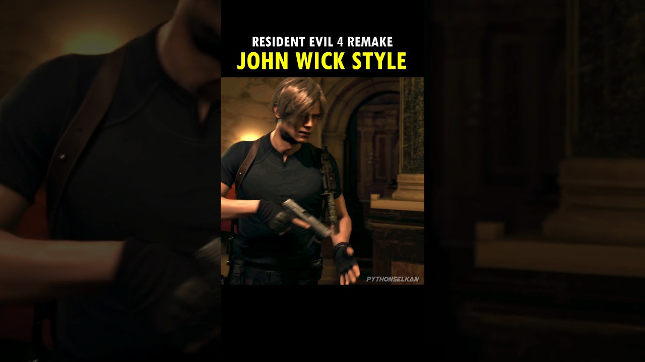 When Leon Goes Full John Wick... 👀 (Inc. Music) #residentevil4remake