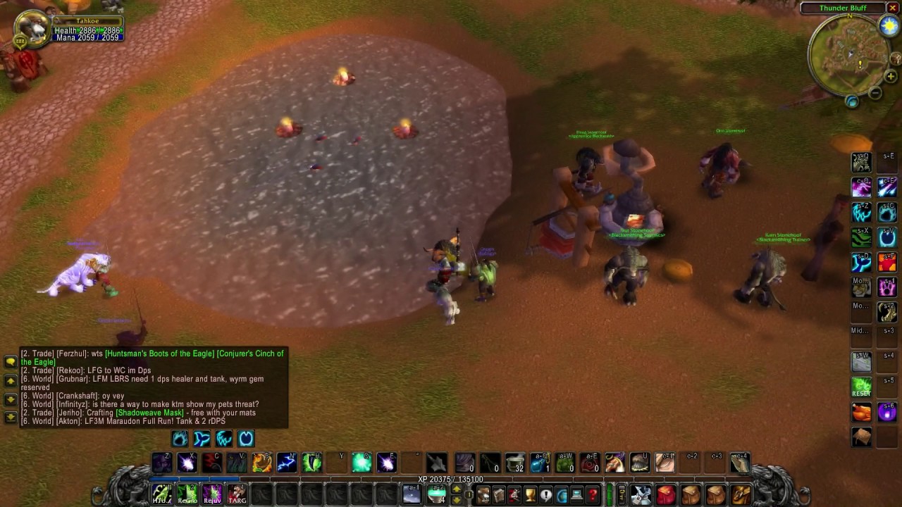 Where is the Forge in Thunder Bluff - Vanilla WoW  Elysium