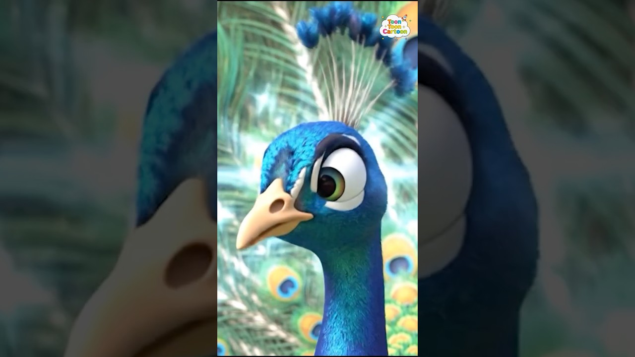 Nani Teri Morni Ko Mor Le Gaye 🦚 | Hindi Kids Rhyme | Cartoon Song | Baby Rhymes |Short