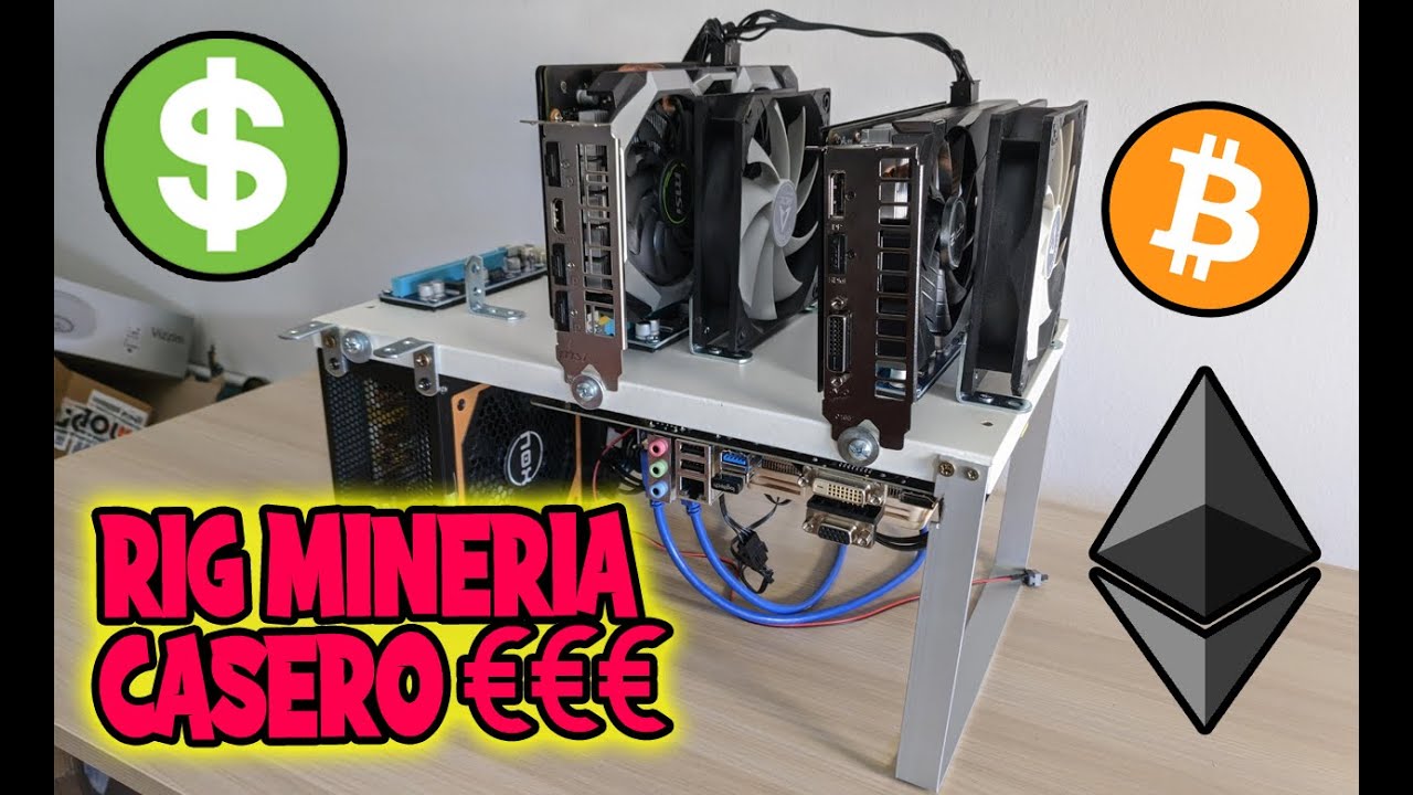 ⛏️ Como montar un RIG de MINERIA Casero 💰 Monta tu MINERO LOW COST 📈 Estación de MINADO