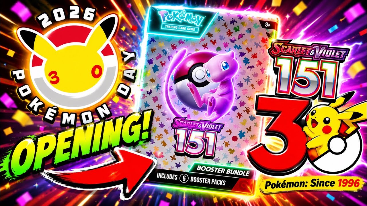 Pokemon Day 151 Mini Booster Box opening celebration
