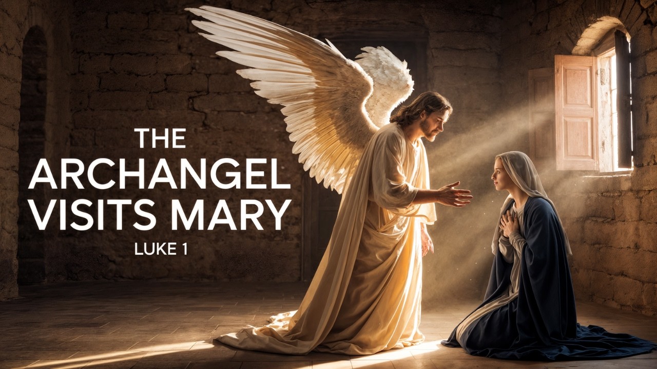 Mary&rsquo;s Divine Encounter &ndash; Angel Gabriel&rsquo;s Message | The Annunciation Dramatized (Luke 1:26&ndash;38)