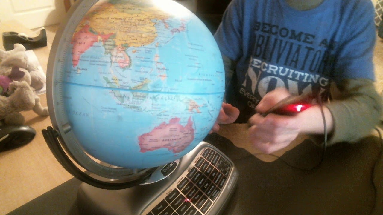 Oregon Scientific Smart Globe Deluxe Edition TOY REVIEW!!!!! | JoshmaryTubeHD2