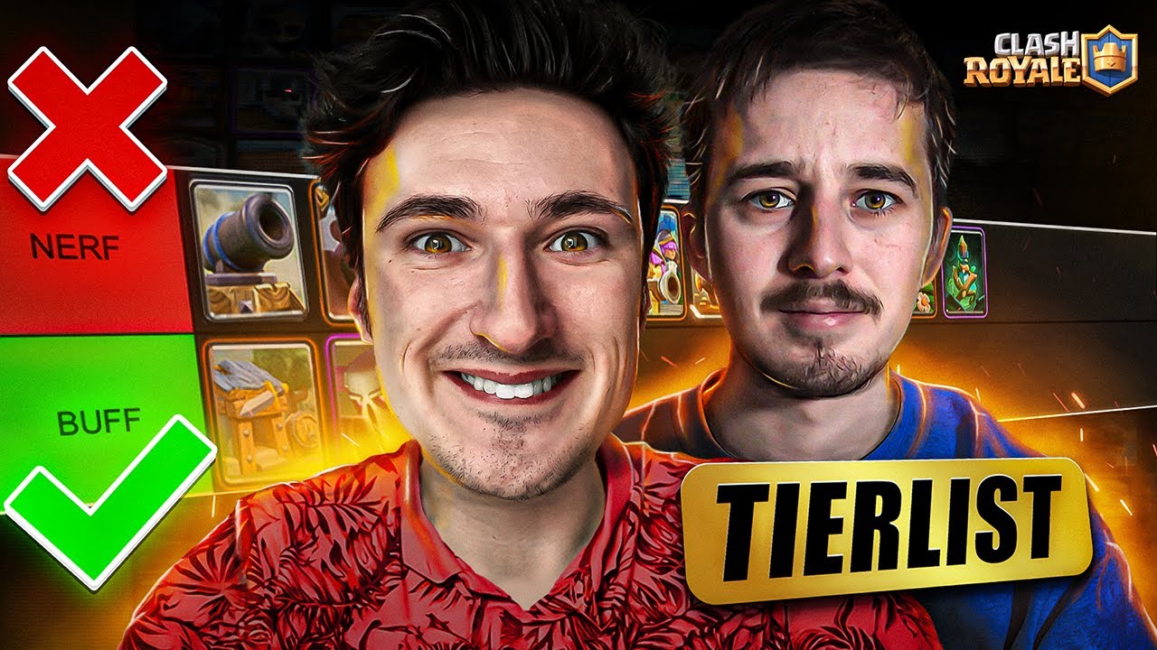 La TIERLIST des CARTES sur Clash Royale Feat @Fr_29 ! (communes, épiques, légendaires...)