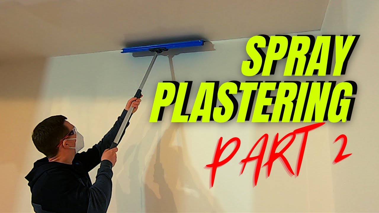 The Future Of Plastering PART 2 | Spray Plastering...THE FULL GUIDE!!